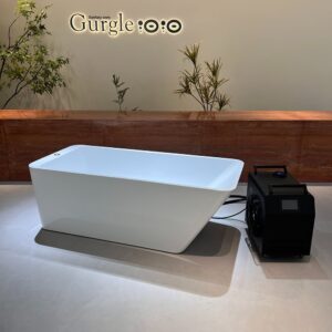 Trapezoid Acrylic Split-type Ice Bath