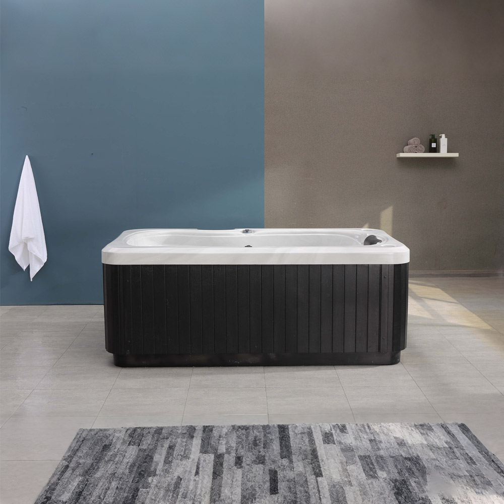 Rectangular Indoor Outdoor Acrylic Spa Massage Bathtub