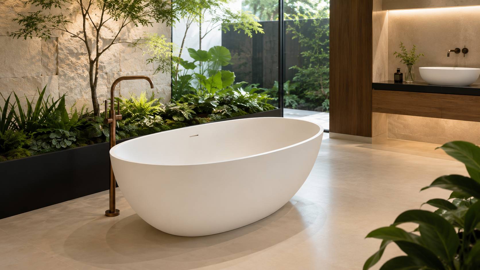 Stone Bathtub Guide How to Choose an Artificial Stone Bathtub